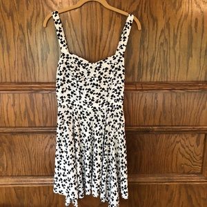 Joie silk asymmetrical skater style dress